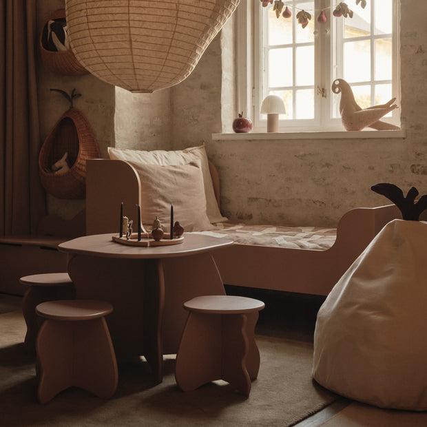 Ferm Living Sedací vak Pear, Green - DESIGNSPOT