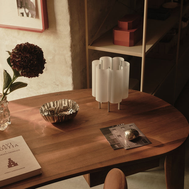 Ferm Living Psací stůl Feve, Walnut - DESIGNSPOT