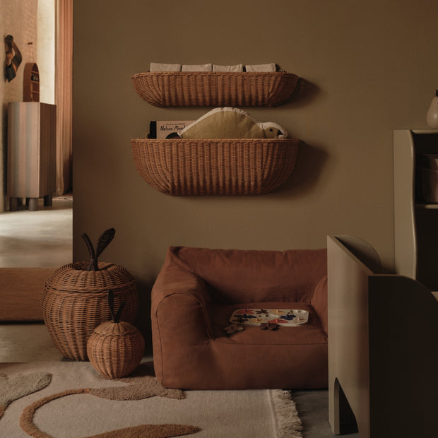 Ferm Living Sedací pytel Billow, Tea Green - DESIGNSPOT