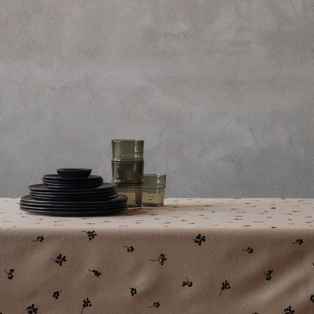 Ferm Living Skleničky Boya Low, Smoked Grey, sada 2 kusů - DESIGNSPOT