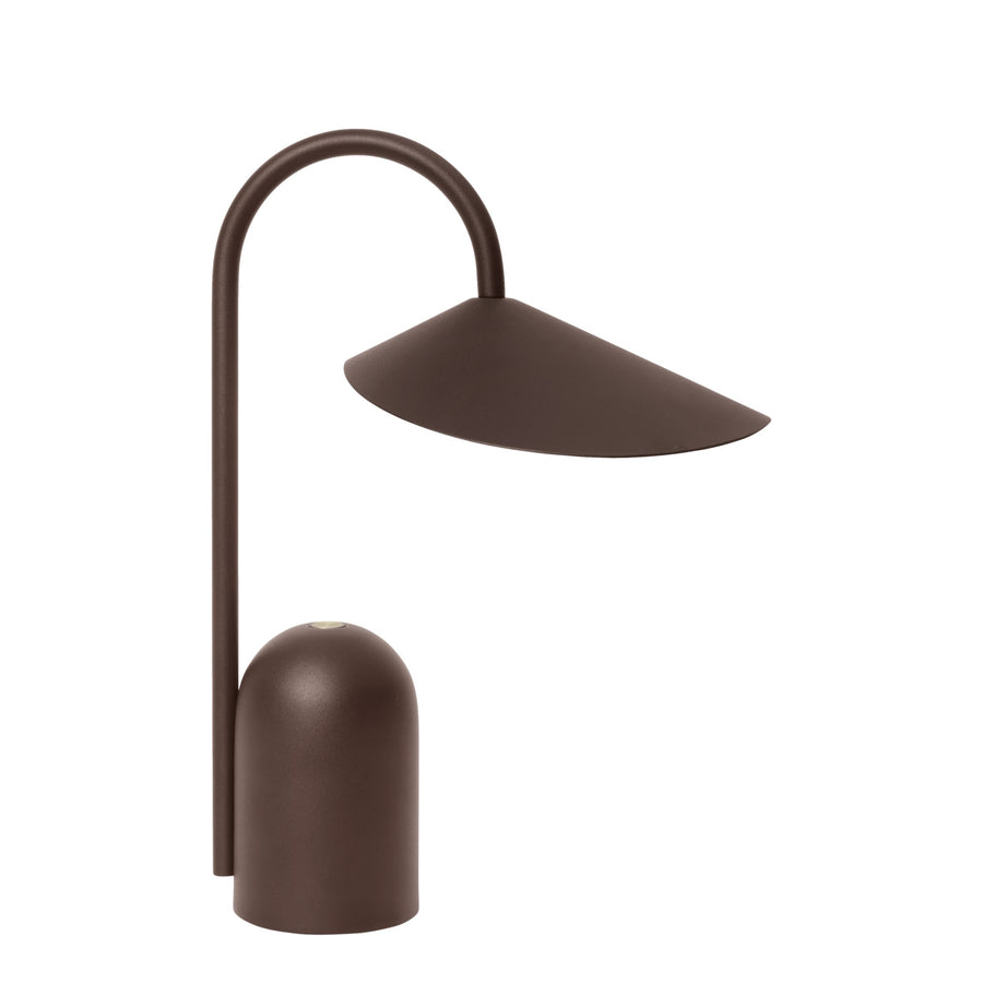 Přenosná lampa Arum, Dark Chocolate