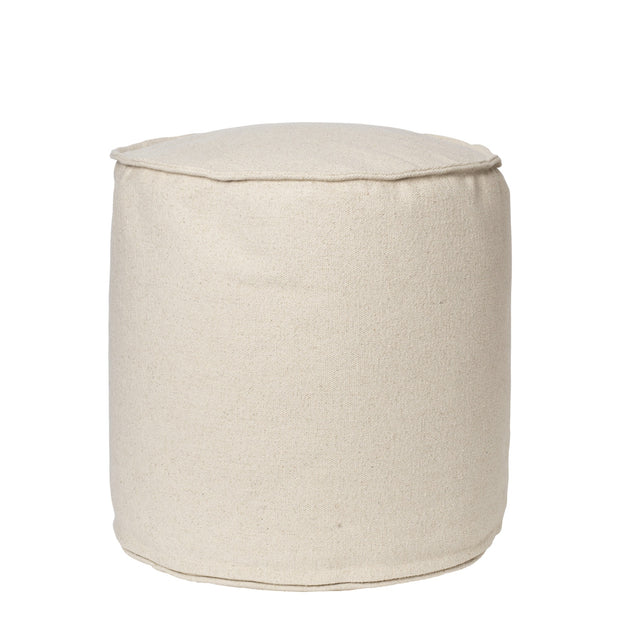 Ferm Living Pouf Aun, Ø40, Off-White - DESIGNSPOT