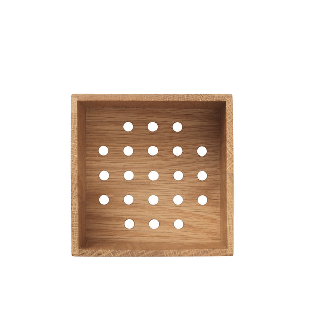 Ferm Living Dřevěná dóza Bon Garlic Box, Oak - DESIGNSPOT
