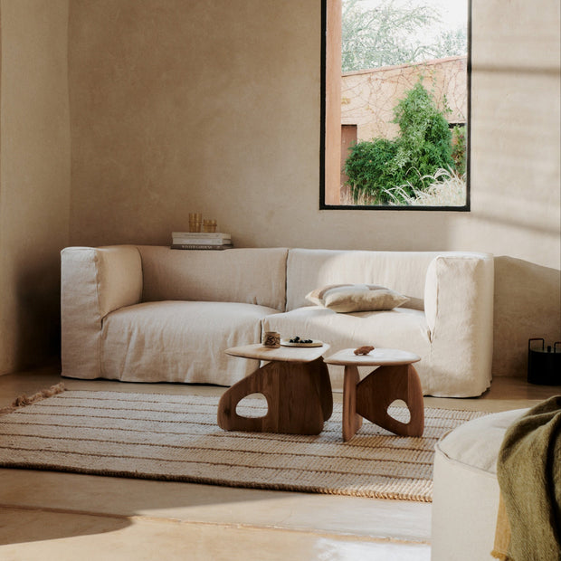 Ferm Living Konferenční stolek Oar, Large, Natural Oak - DESIGNSPOT