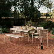 Ferm Living Zahradní lavice Dapple, Cashmere - DESIGNSPOT