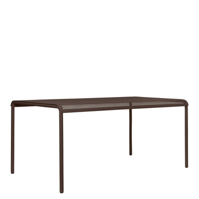 Ferm Living Jídelní stůl Dapple, 160x90, Dark Chocolate - DESIGNSPOT