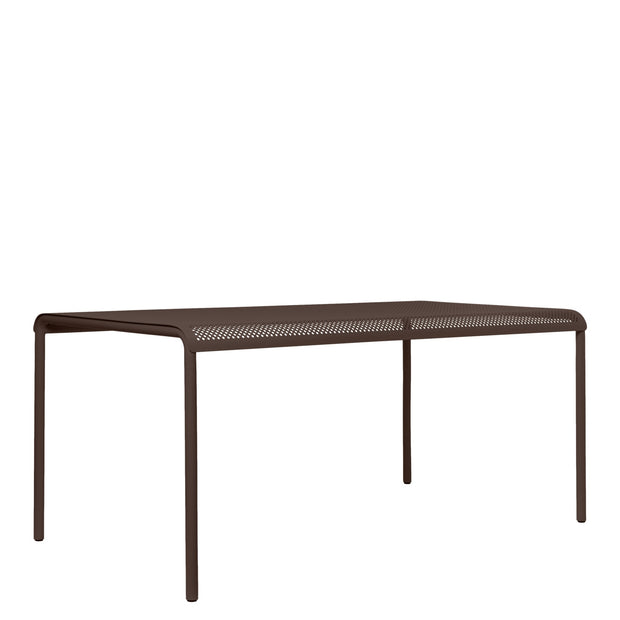 Ferm Living Jídelní stůl Dapple, 160x90, Dark Chocolate - DESIGNSPOT