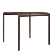 Ferm Living Jídelní stůl Dapple, 80x80, Dark Chocolate - DESIGNSPOT