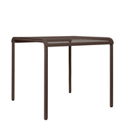 Ferm Living Jídelní stůl Dapple, 80x80, Dark Chocolate - DESIGNSPOT