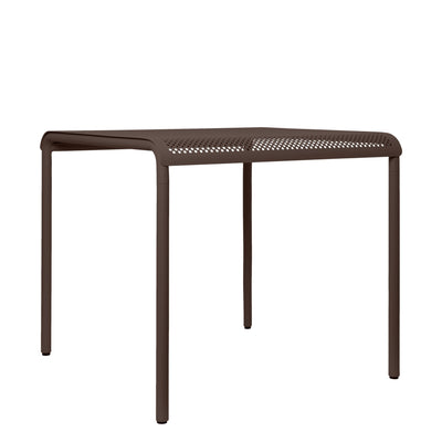 Ferm Living Jídelní stůl Dapple, 80x80, Dark Chocolate - DESIGNSPOT