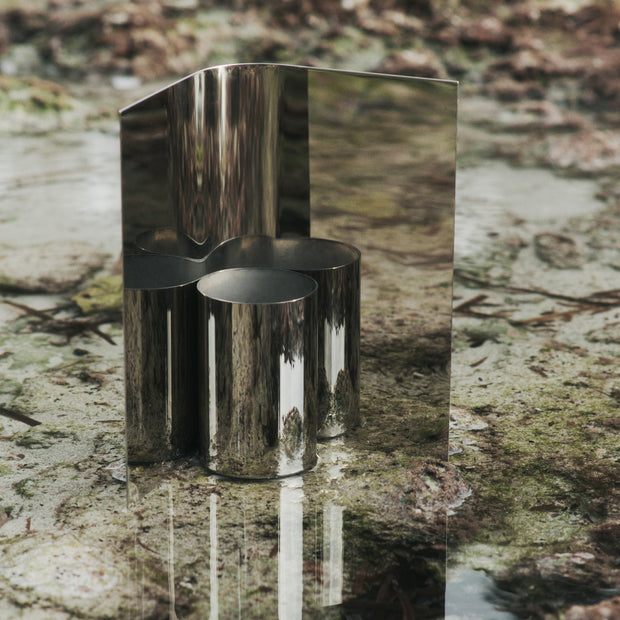 Ferm Living Váza Eddy, Mirror Polished - DESIGNSPOT