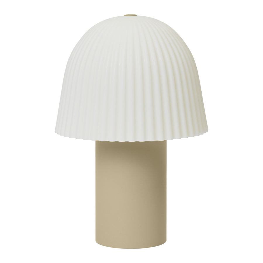 Přenosná lampa Frill, Cashmere / White