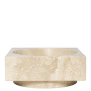 Ferm Living Mísa Hew High Centrepiece, Travertine - DESIGNSPOT