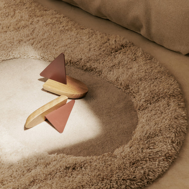 Ferm Living Dřevěné lodičky Opty, 2 ks - DESIGNSPOT