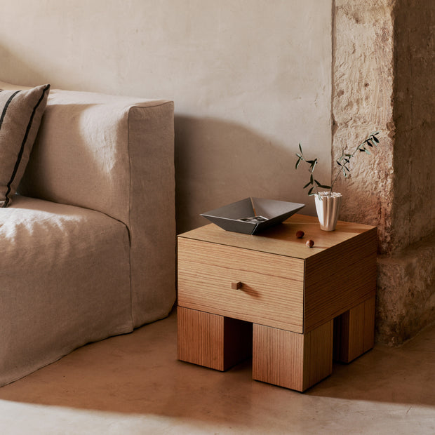 Ferm Living Váza Dedali, H11, Off-White - DESIGNSPOT