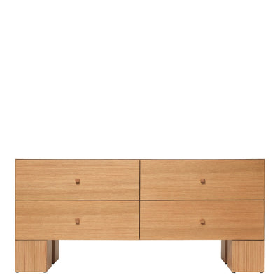 Ferm Living Komoda Kuben, 2x2, Natural Oak - DESIGNSPOT