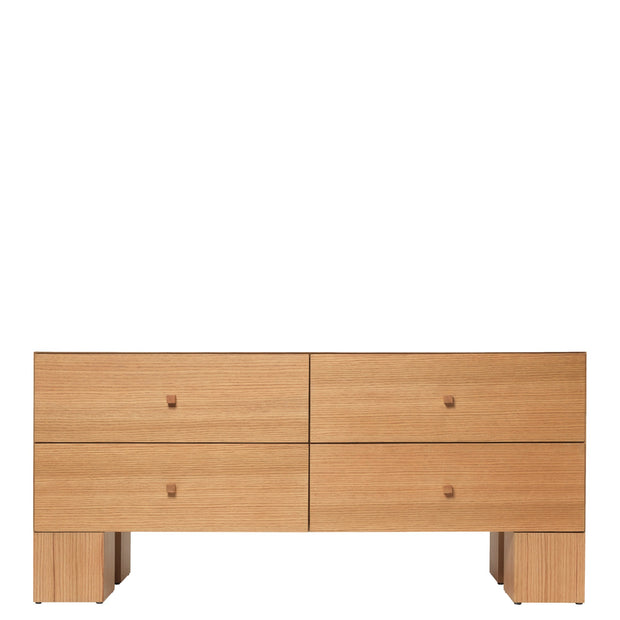 Ferm Living Komoda Kuben, 2x2, Natural Oak - DESIGNSPOT