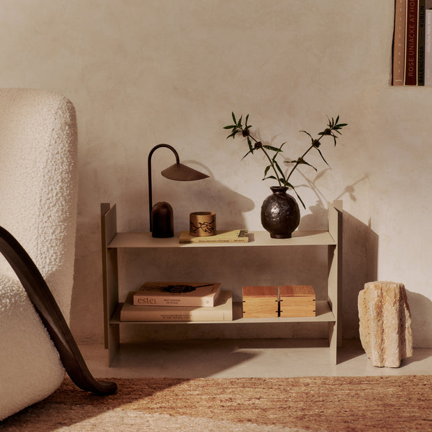 Ferm Living Policová sestava Lager, Black - DESIGNSPOT