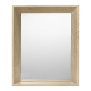 Ferm Living Zrcadlo Lancet, Travertine - DESIGNSPOT