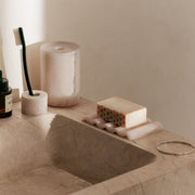 Ferm Living Krabička na vatové polštářky Mist, Charcoal - DESIGNSPOT