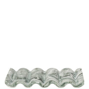 Ferm Living Miska na mýdlo Mist, Emerald / Off-White - DESIGNSPOT