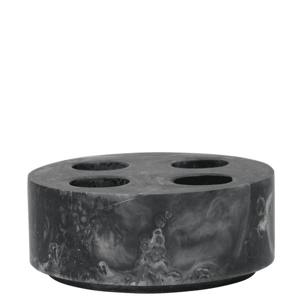 Ferm Living Držák na zubní kartáčky Mist, Charcoal - DESIGNSPOT
