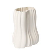 Ferm Living Váza Moire, Small, Off-White - DESIGNSPOT