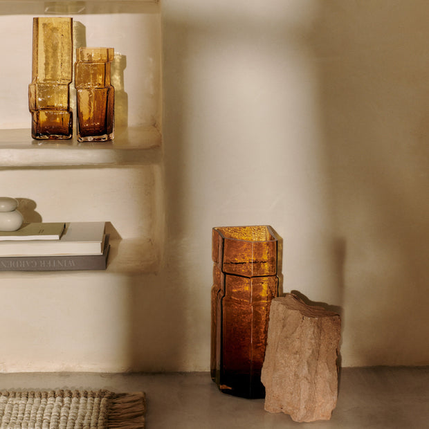 Ferm Living Váza Muro, Small, Green - DESIGNSPOT