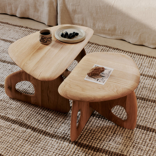 Ferm Living Konferenční stolek Oar, Large, Natural Oak - DESIGNSPOT