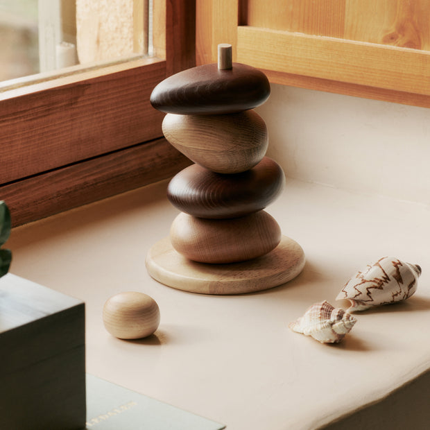 Ferm Living Dřevěná stavebnice Pebble - DESIGNSPOT