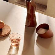 Ferm Living Skleničky Boya Tall, Mauve, sada 2 kusů - DESIGNSPOT