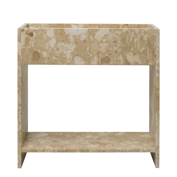 Ferm Living Truhlík Stone Plant Box, Sand - DESIGNSPOT