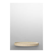 Ferm Living Zrcadlo Symmetry, Travertine - DESIGNSPOT