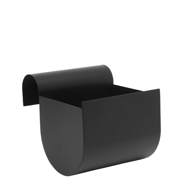 Ferm Living Květináč Uma, Small, Black - DESIGNSPOT