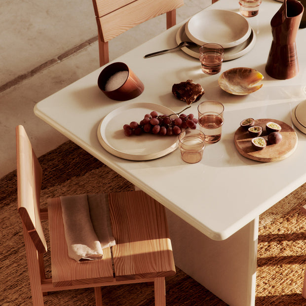 Ferm Living Skleničky Boya Tall, Mauve, sada 2 kusů - DESIGNSPOT