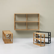 Fogia Policová sestava Arch Low, Oak - DESIGNSPOT