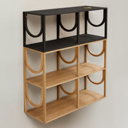 Fogia Policová sestava Arch Low, Oak - DESIGNSPOT