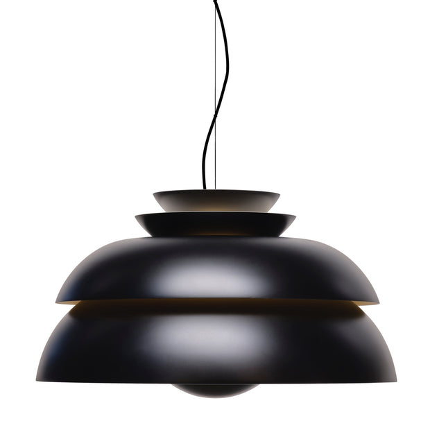 Fritz Hansen Závěsná lampa Concert Ø55, Black - DESIGNSPOT