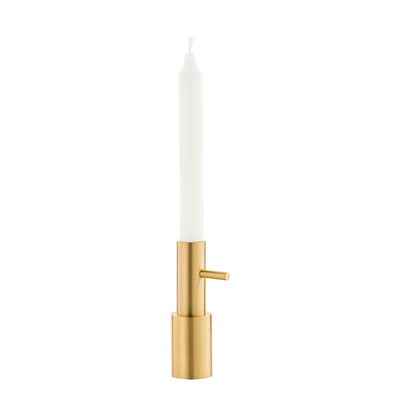 Fritz Hansen Svícen Candleholder, Small #2, Brass - DESIGNSPOT