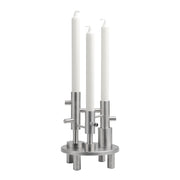 Fritz Hansen Svícen Candleholder, Large, Steel - DESIGNSPOT