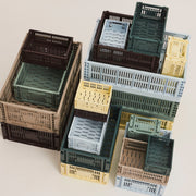 HAY Úložný box Colour Crate, X-Large, Charcoal - DESIGNSPOT