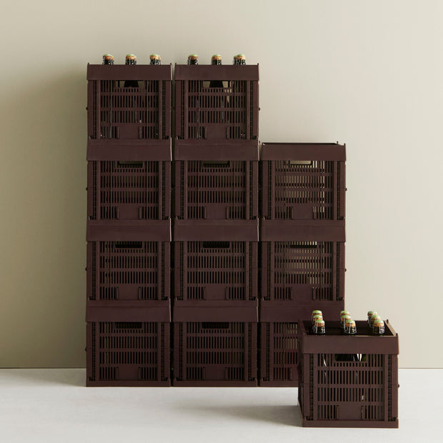HAY Úložný box Colour Crate, Cube, Off-White - DESIGNSPOT