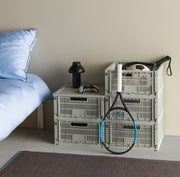 HAY Úložný box Colour Crate, Medium Square, Levander - DESIGNSPOT