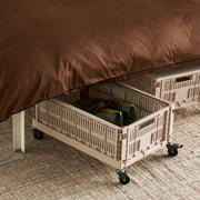 HAY Úložný box Colour Crate, Medium, Dusty Blue - DESIGNSPOT
