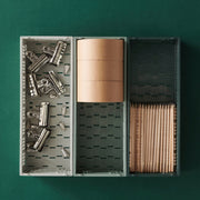 HAY Úložný box Colour Crate, Mini Oblong, Bordeaux - DESIGNSPOT