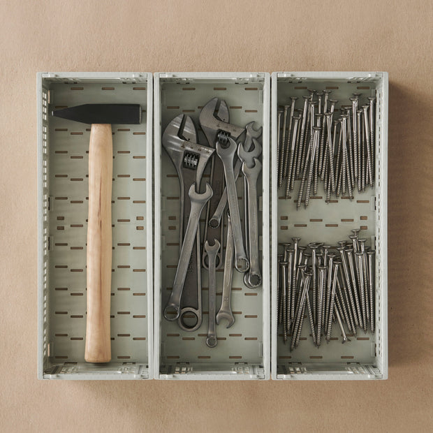 HAY Úložný box Colour Crate, Large, Sage Green - DESIGNSPOT