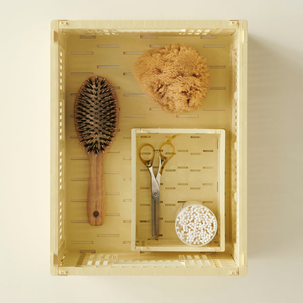 HAY Úložné boxy Colour Crate, Mini, 2 kusy, Powder - DESIGNSPOT