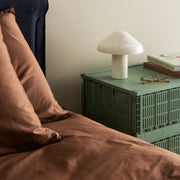 HAY Úložný box Colour Crate, Mini Oblong, Bordeaux - DESIGNSPOT