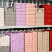 HAY Úložný box Colour Crate, Small, Warm Grey - DESIGNSPOT