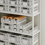 HAY Úložný box Colour Crate, Medium, Light Yellow - DESIGNSPOT